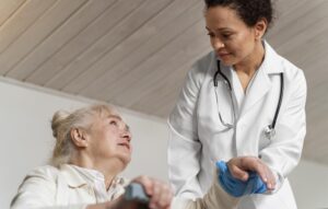 higiene pessoal de pacientes